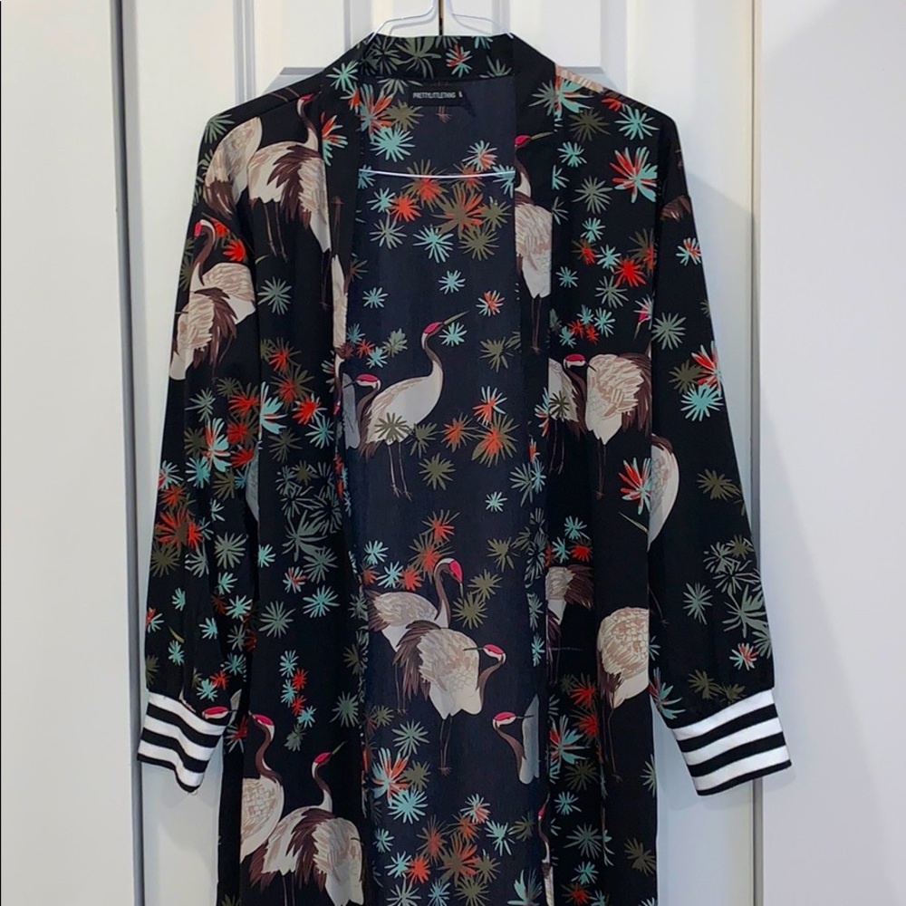 Pretty Little Thing Crane Duster/Kimono